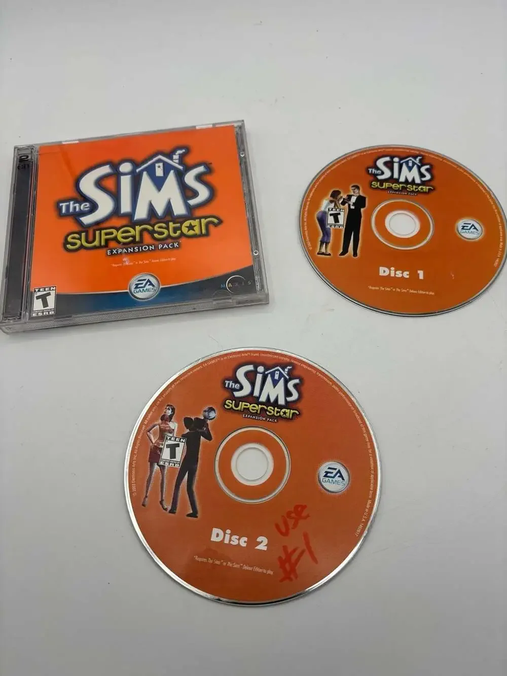 LOT of 3 Sims PC Expansion Packs: Livin’ Large, Hot Date and Superstar